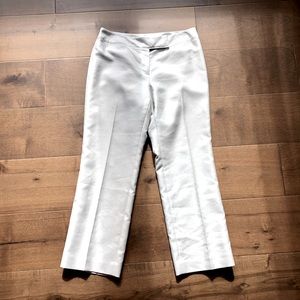 Mist Silk Blend Ankle Pant